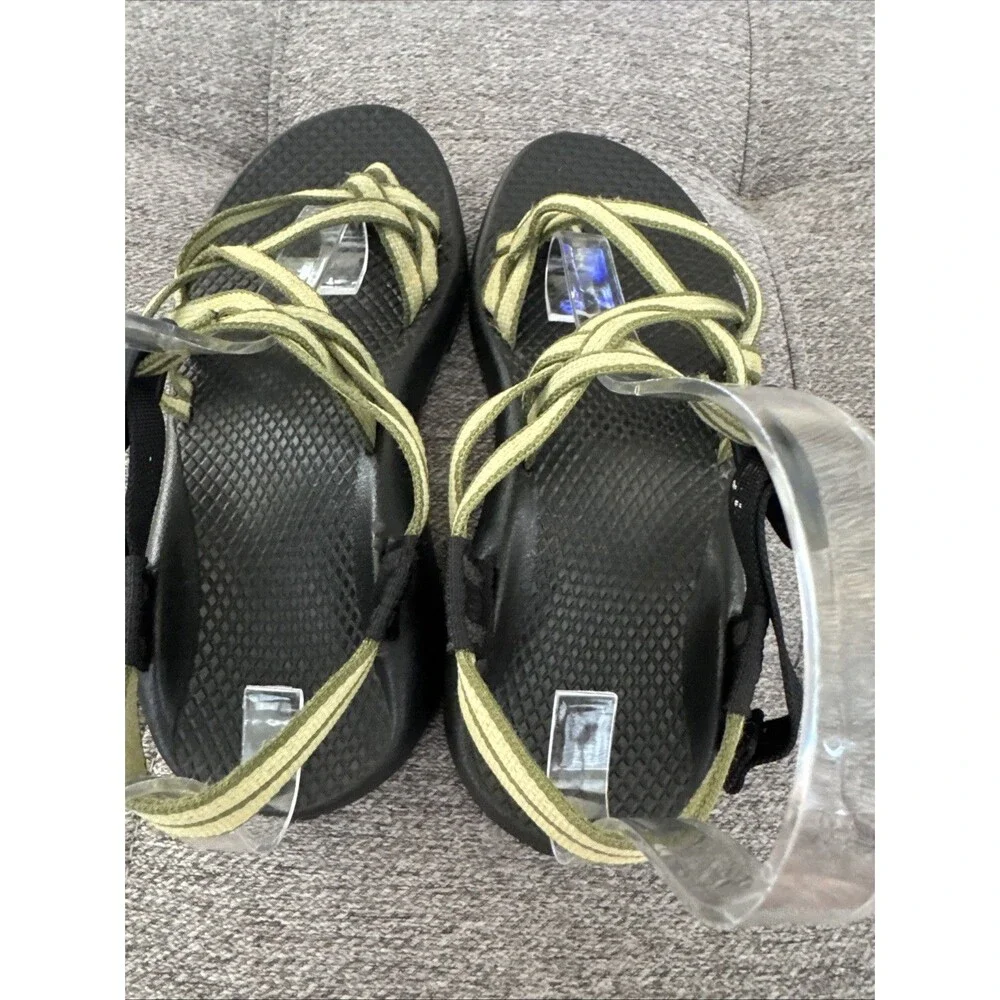 Chaco Z Cloud X2 Vibram Sandals Women’s 5  Sunlit Green Strappy Hiking - Picture 15 of 16